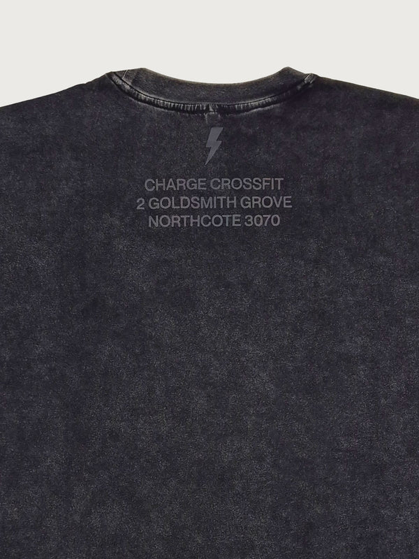 Charge Metal Unisex T-shirt - Washed Black