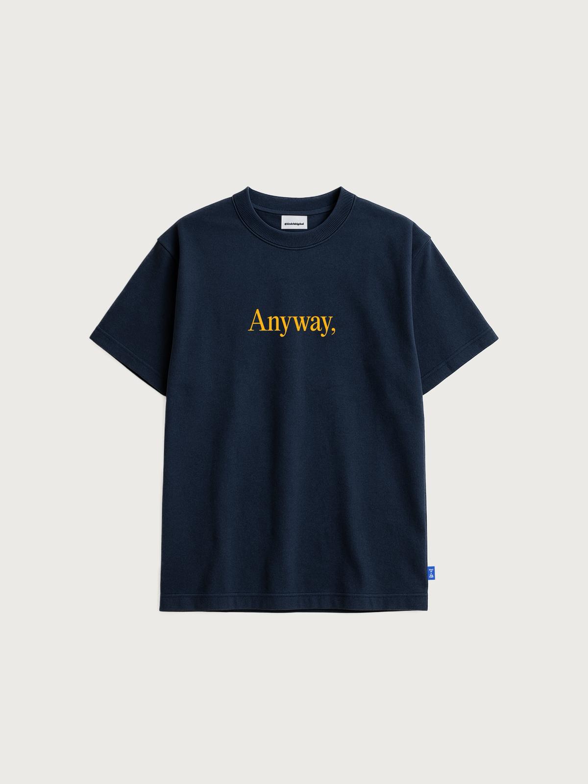 Anyway, Rugby T-shirt - Navy