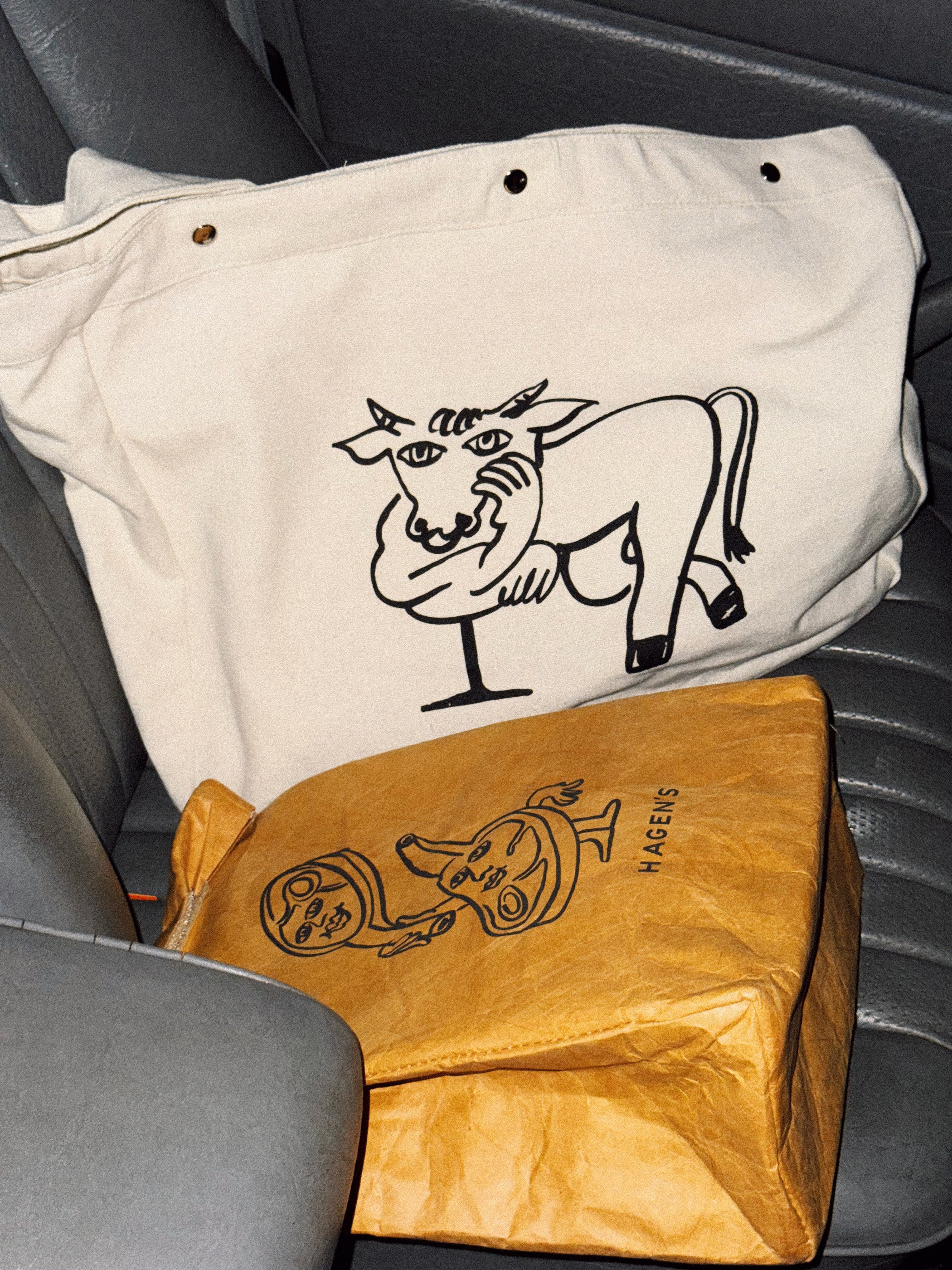 High Steaks 'Brown Paper' Small Cooler Bag