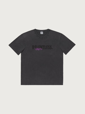 Relentless Unisex T-shirt - Washed Black