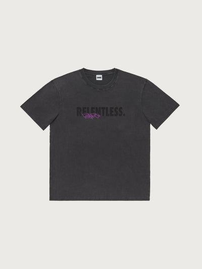 Relentless Unisex T-shirt - Washed Black