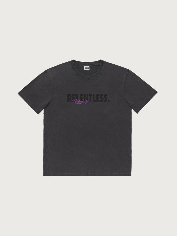 Relentless Unisex T-shirt - Washed Black