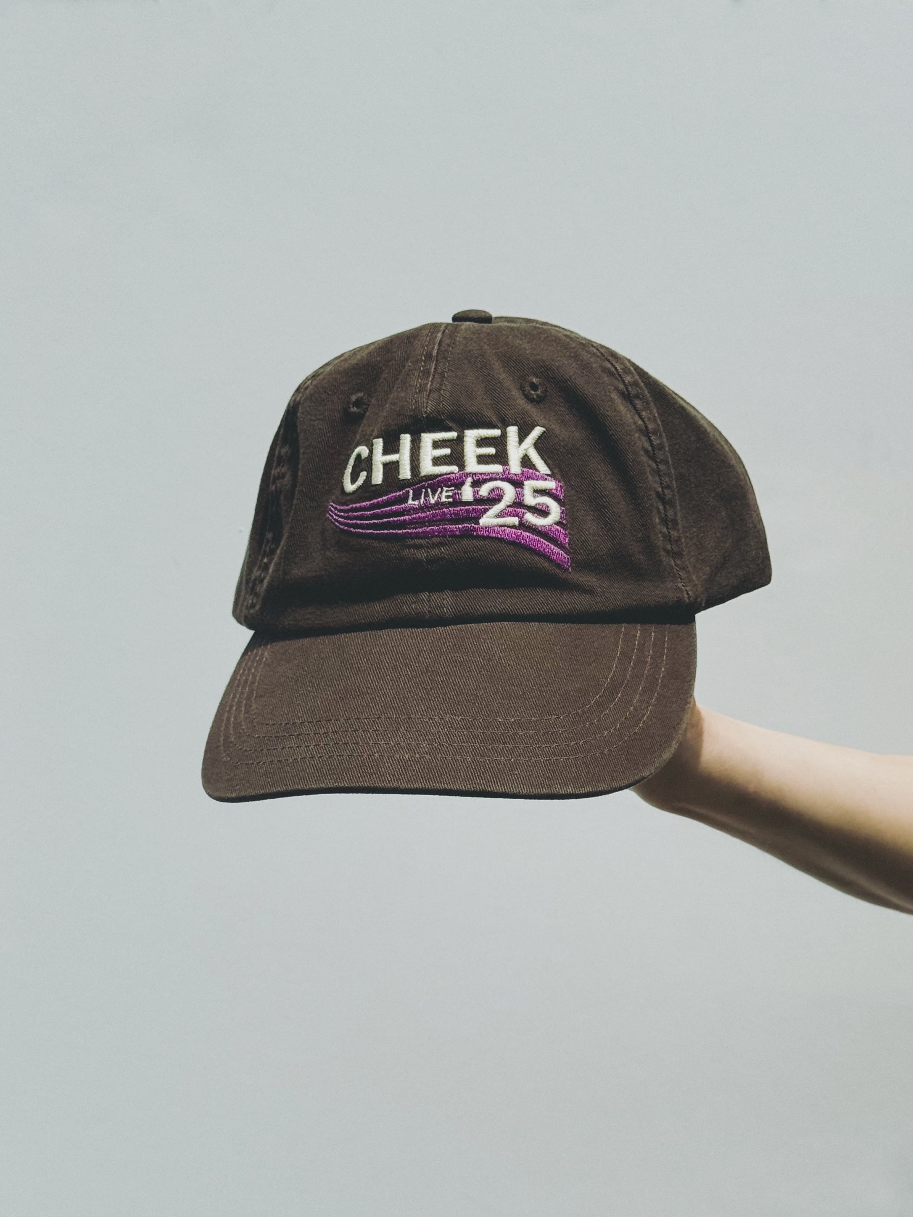 Cheek Live Dad Cap - Chocolate