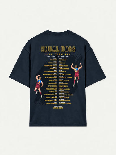 Equal Dogs T-shirt - Blue