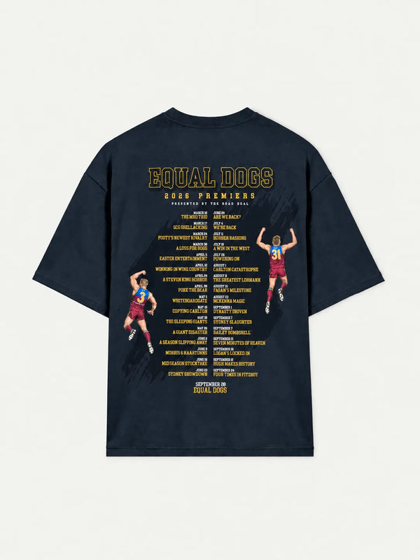 Equal Dogs T-shirt - Blue