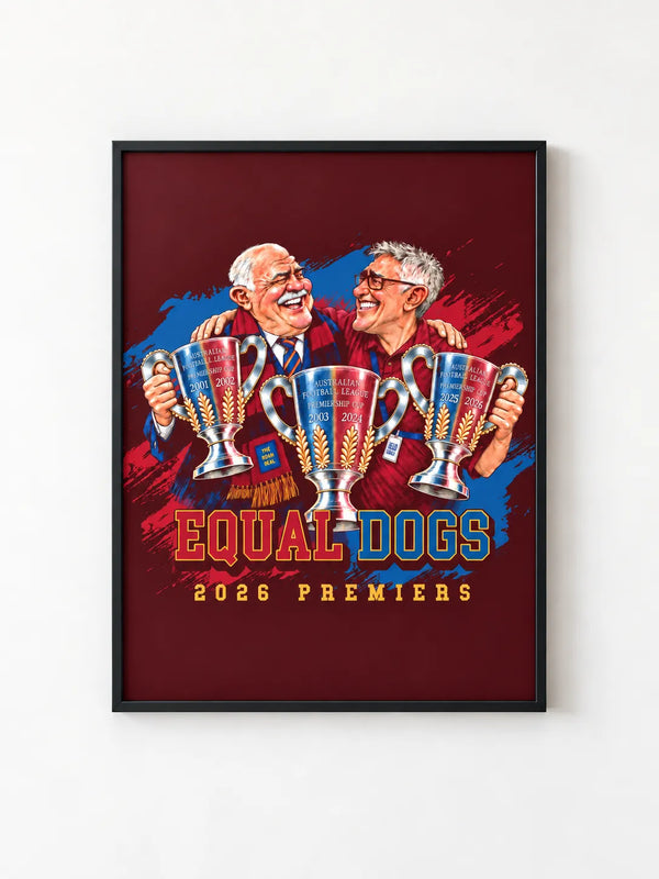 Equal Dogs Premiers 2026 - A1 Poster