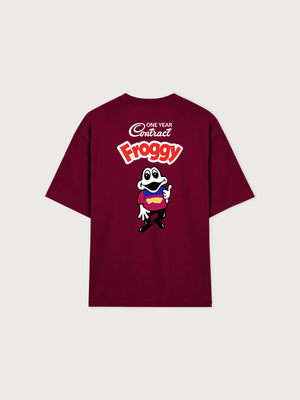 FROGGY T-shirt - Maroon
