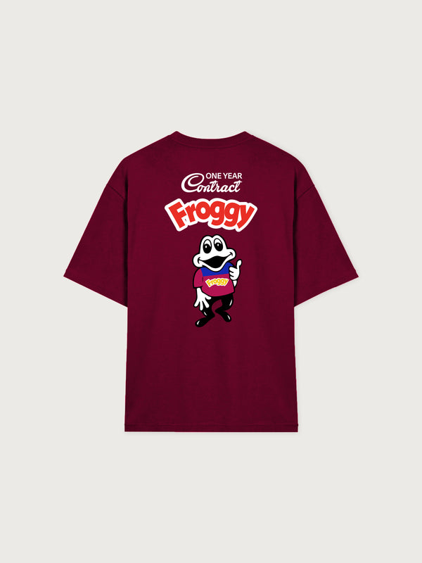 FROGGY T-shirt - Maroon