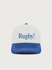 Rugby! Cap -  Blue/Off-White