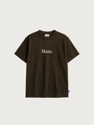 Mana. T-shirt - Chocolate/Cream