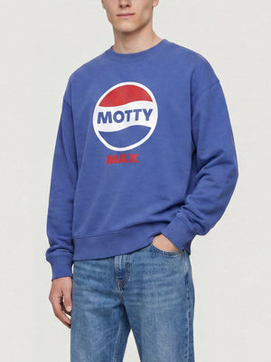 MOTTY MAX Sweatshirt - Royal Blue