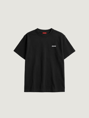 Give it Heaps Blur Unisex T-Shirt - Crystal Black