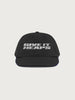Give it Heaps Trucker Hat - Crystal Black