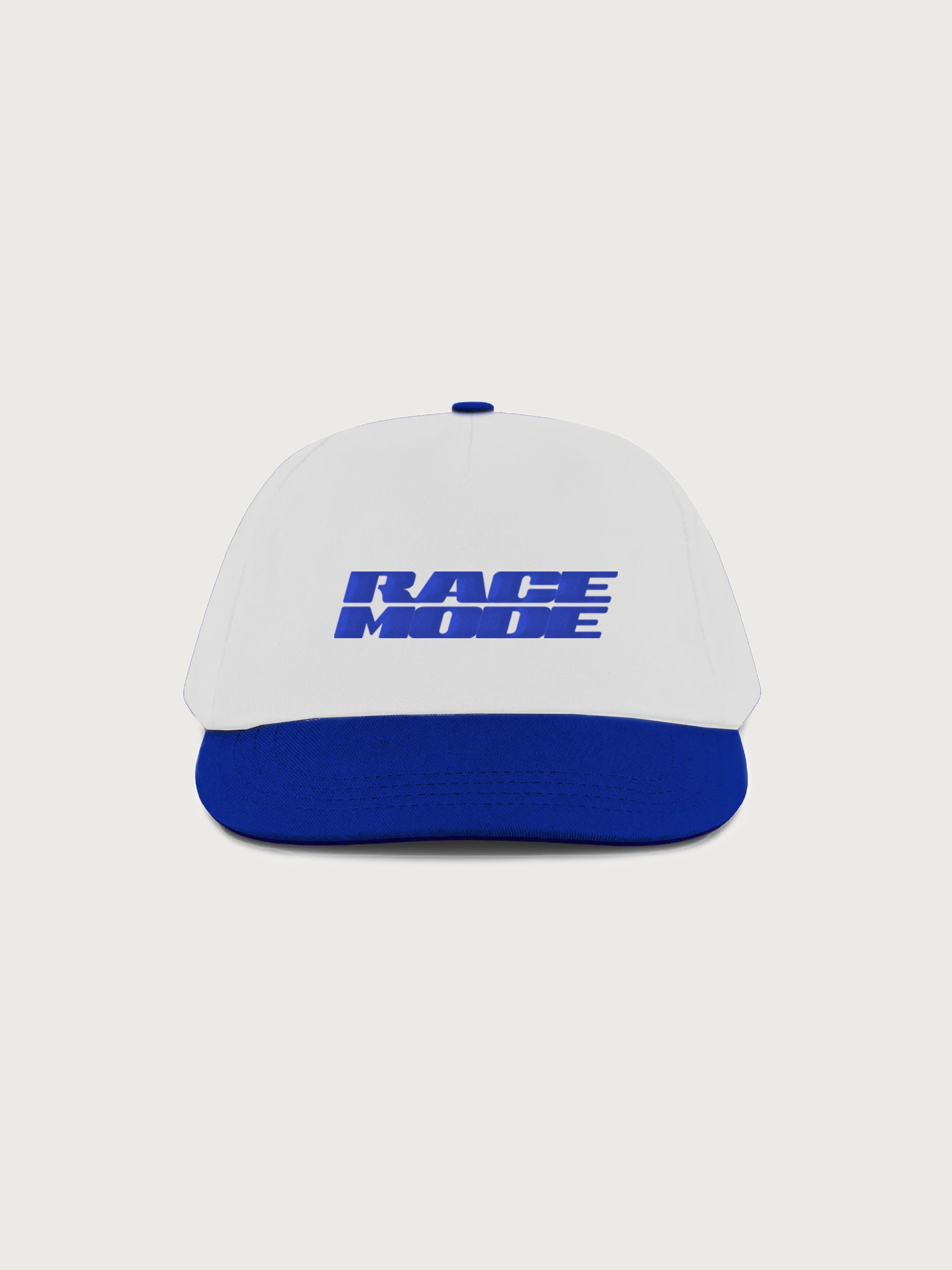 Race Mode Contrast Snapback - Championship White/Racing Blue