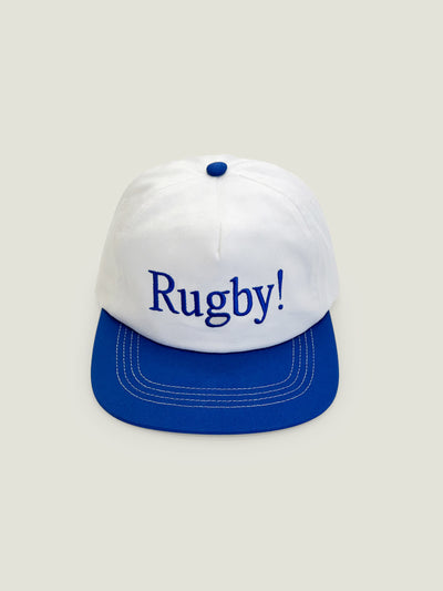 Rugby! Cap -  Blue/Off-White
