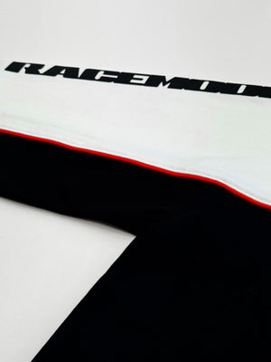 Sportline Crop Sweater - Championship White/Crystal Black