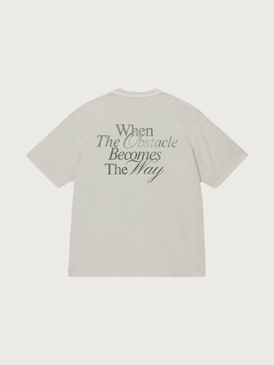 'The Way' Reversible T-shirt - Ecru