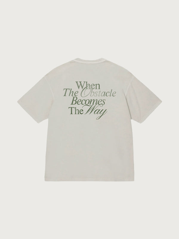 'The Way' Reversible T-shirt - Ecru