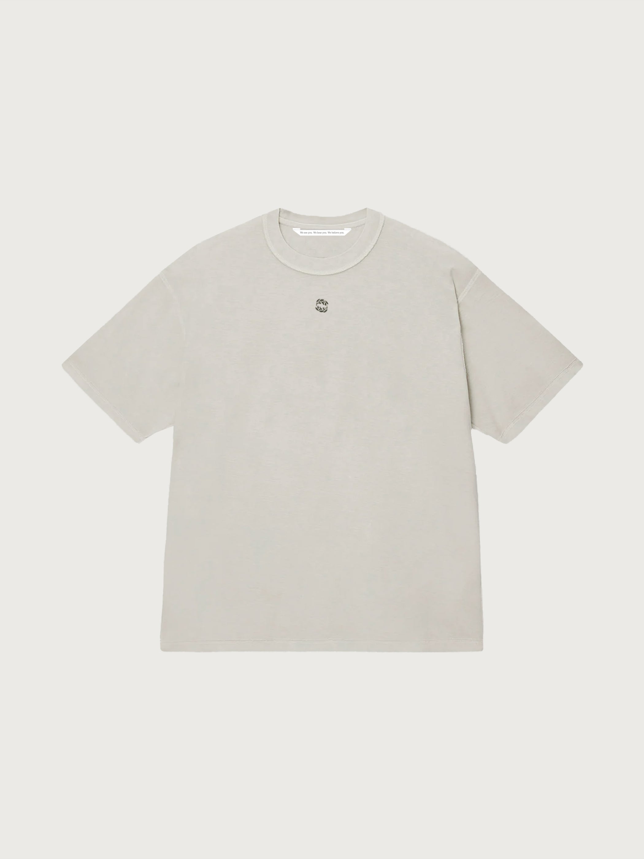 'The Way' Reversible T-shirt - Ecru